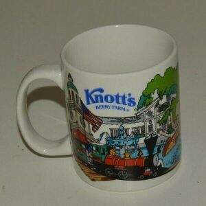 Nice MINTY Knott's Berry Farm Amusement Park I Love My Wife Coffee Mug RARE